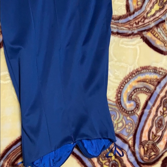 Beautiful long strapless dress - Picture 4 of 4